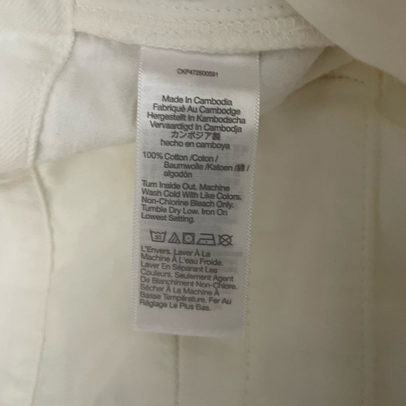 NWT Madewell The Harlow Wide Leg Jean in Tile White Size 32 - Picture 10 of 13